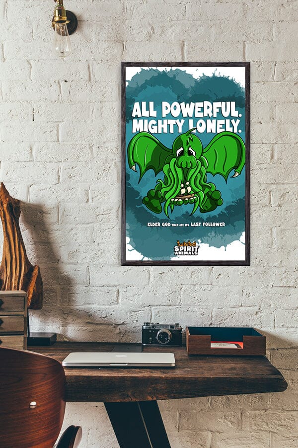 Elder God that Ate Its Last Follower 11x17 Print DangerBearIndustries