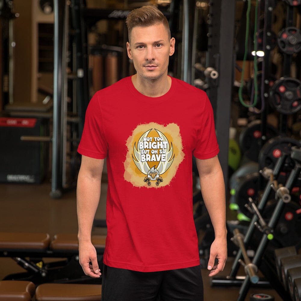 A Chicken that's not so Chicken Unisex t-shirt t-shirt Danger Bear Industries Red XS