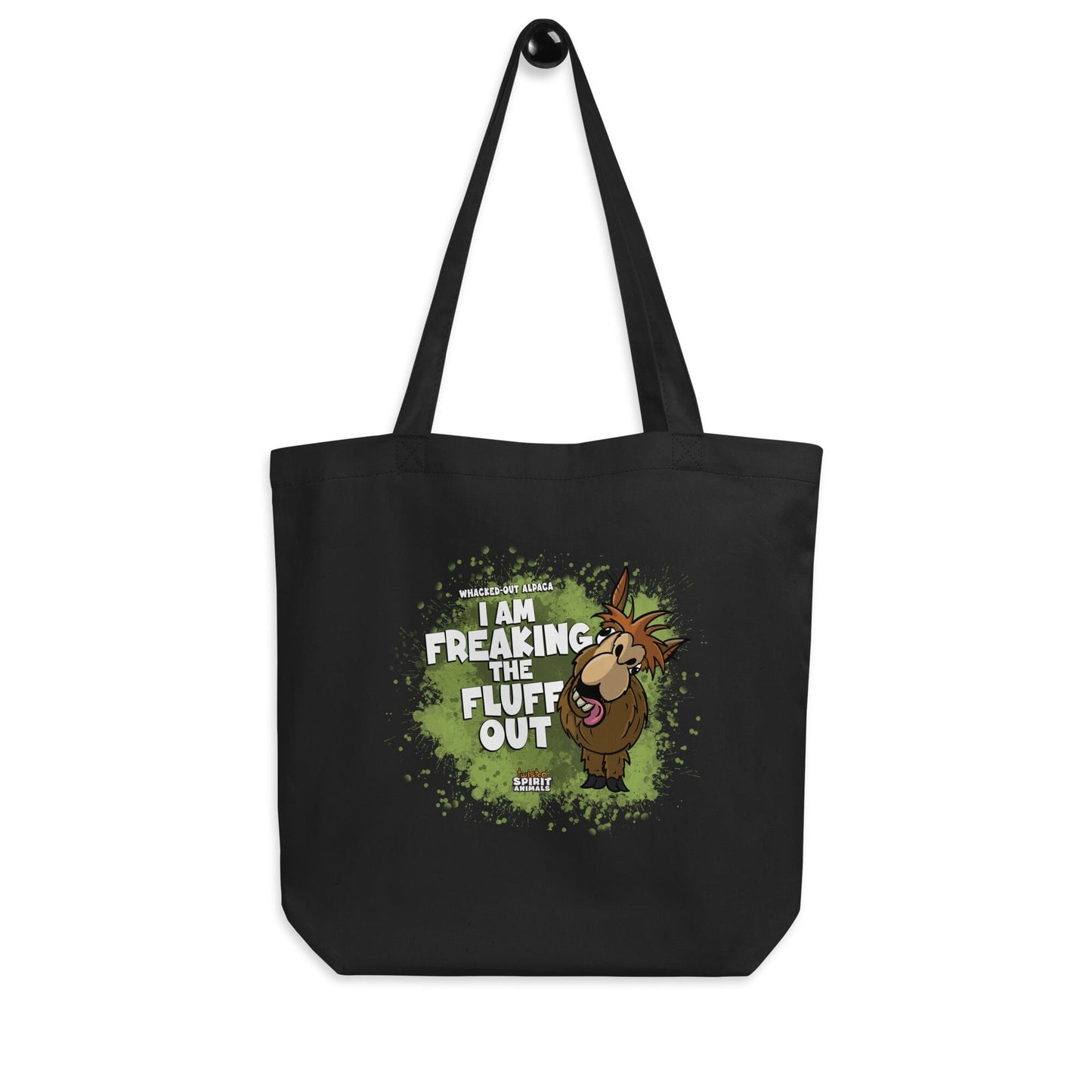 A Whacked-Out Alpaca Tote Bag tote bag Danger Bear Industries
