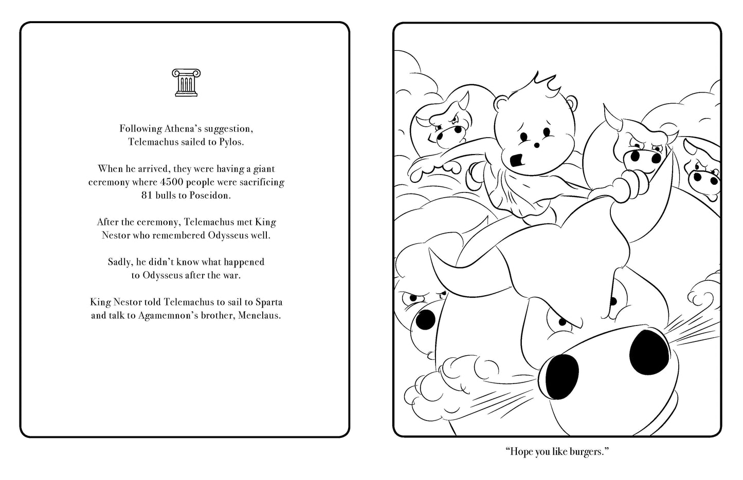 Danger Bear's Odyssey: An Illustrated Classic Coloring Book Danger Bear Industries
