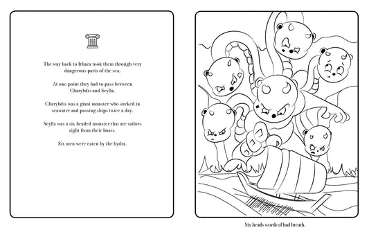 Danger Bear's Odyssey: An Illustrated Classic Coloring Book Danger Bear Industries