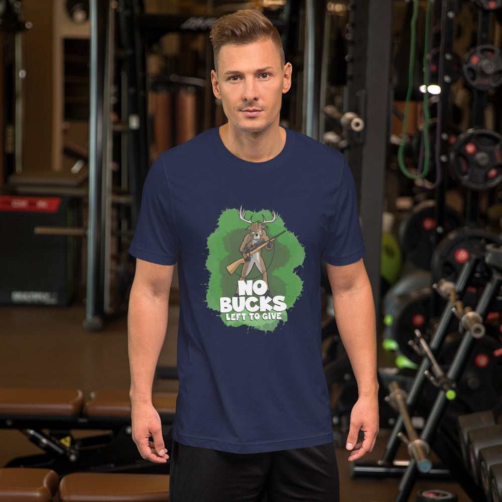 Deer with a High-Powered Rifle Unisex t-shirt t-shirt Danger Bear Industries Navy XS