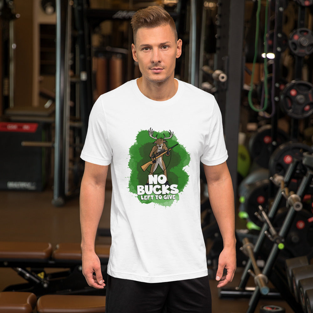 Deer with a High-Powered Rifle Unisex t-shirt t-shirt Danger Bear Industries White XS