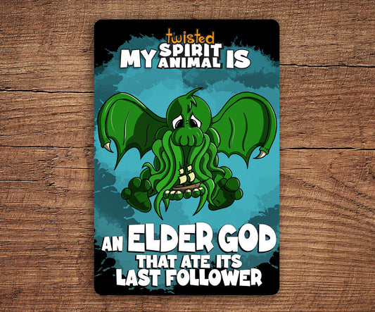 Elder God that Ate Its Last Follower sticker pack DangerBearIndustries