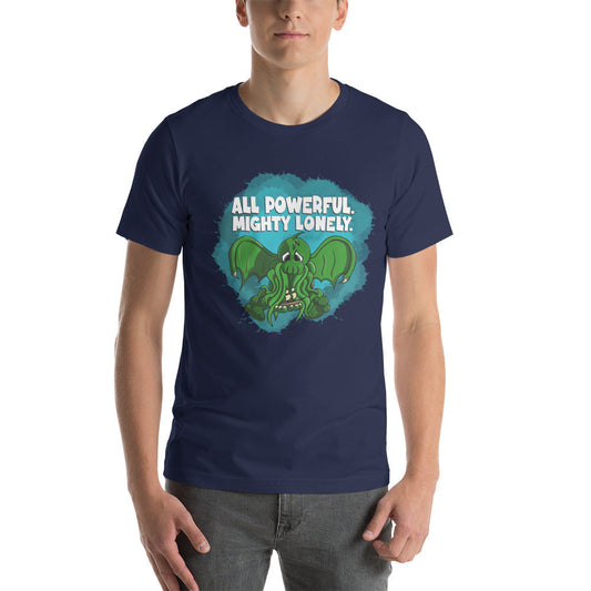 Elder God that Ate Its Last Follower Unisex t-shirt Danger Bear Industries Navy XS