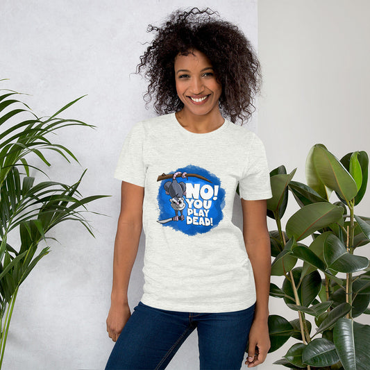 Opossum with a Flair for the Dramatic Unisex t-shirt Danger Bear Industries Ash S