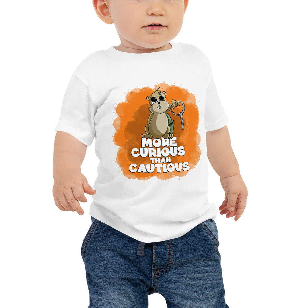 Prairie with a Hand Grenade Baby Jersey Short Sleeve Tee Danger Bear Industries White 6-12m