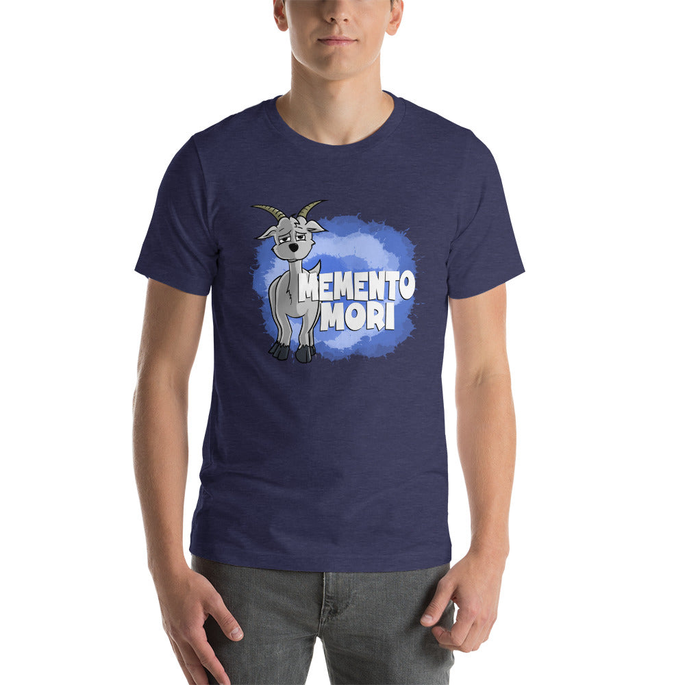 Stoic Goat Unisex t-shirt Danger Bear Industries Heather Midnight Navy XS