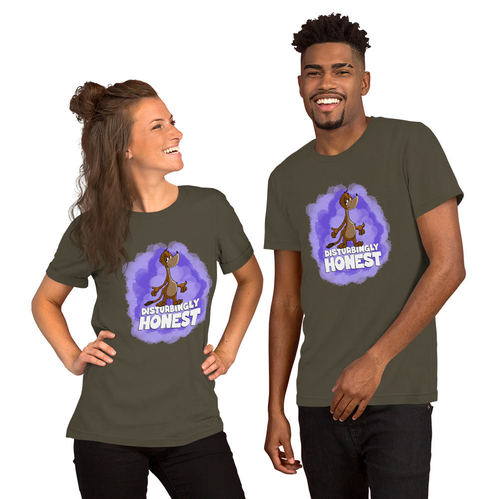 Surprisingly Forthcoming Weasel Short-Sleeve Unisex T-Shirt Danger Bear Industries Army S