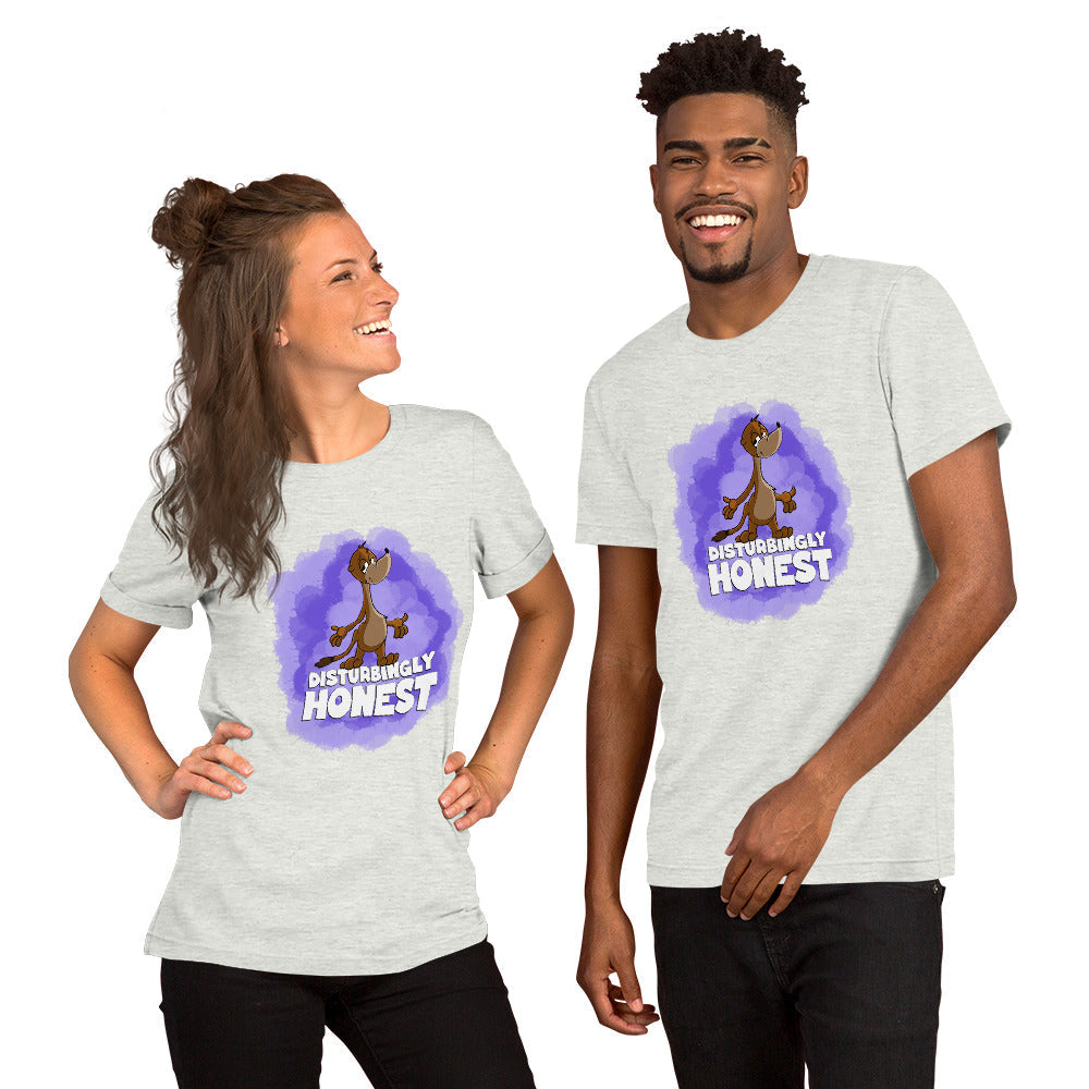 Surprisingly Forthcoming Weasel Short-Sleeve Unisex T-Shirt Danger Bear Industries Ash S