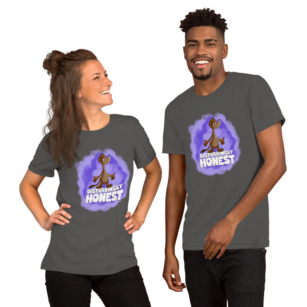 Surprisingly Forthcoming Weasel Short-Sleeve Unisex T-Shirt Danger Bear Industries Asphalt S
