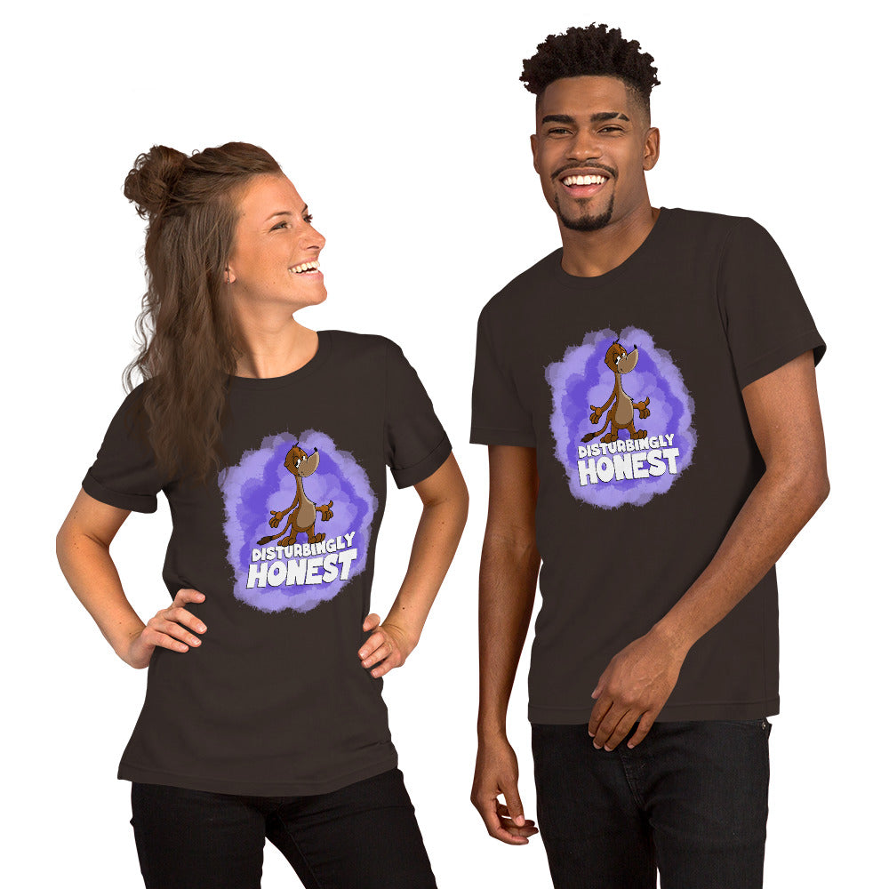 Surprisingly Forthcoming Weasel Short-Sleeve Unisex T-Shirt Danger Bear Industries Brown S