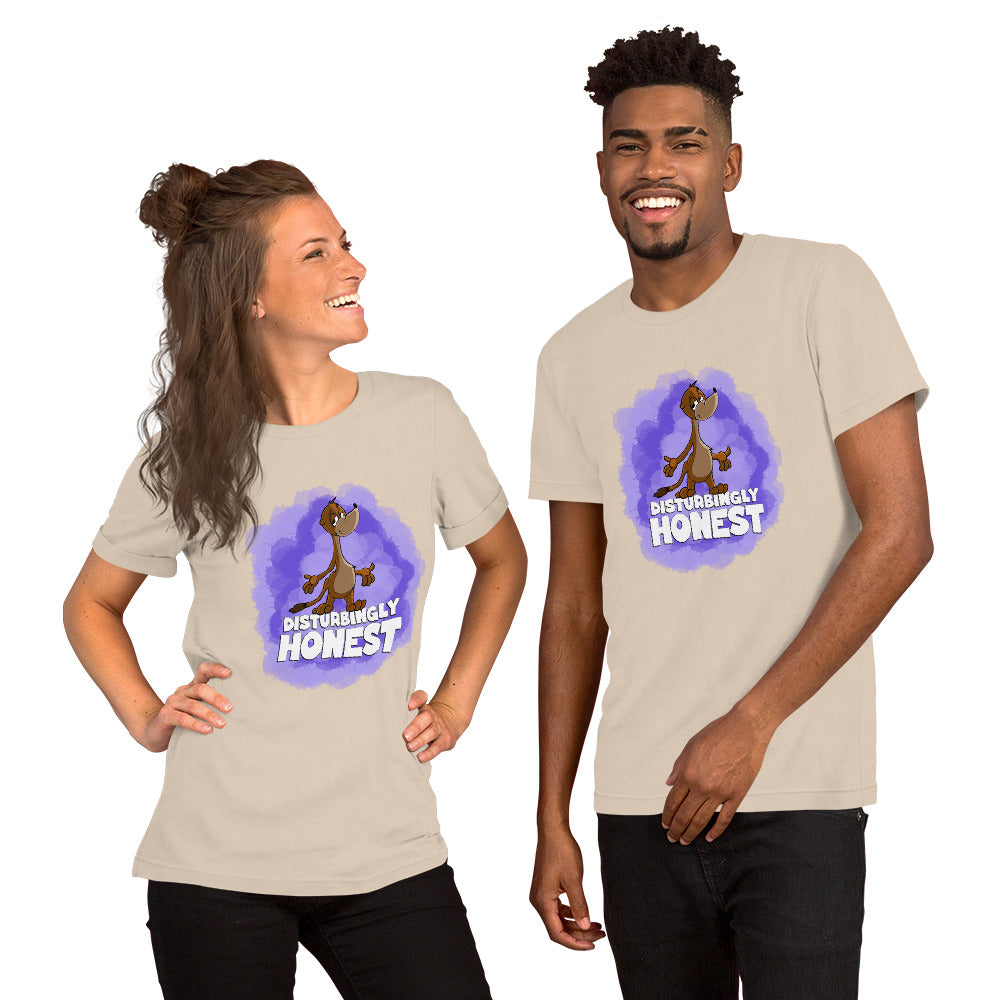Surprisingly Forthcoming Weasel Short-Sleeve Unisex T-Shirt Danger Bear Industries Soft Cream XS