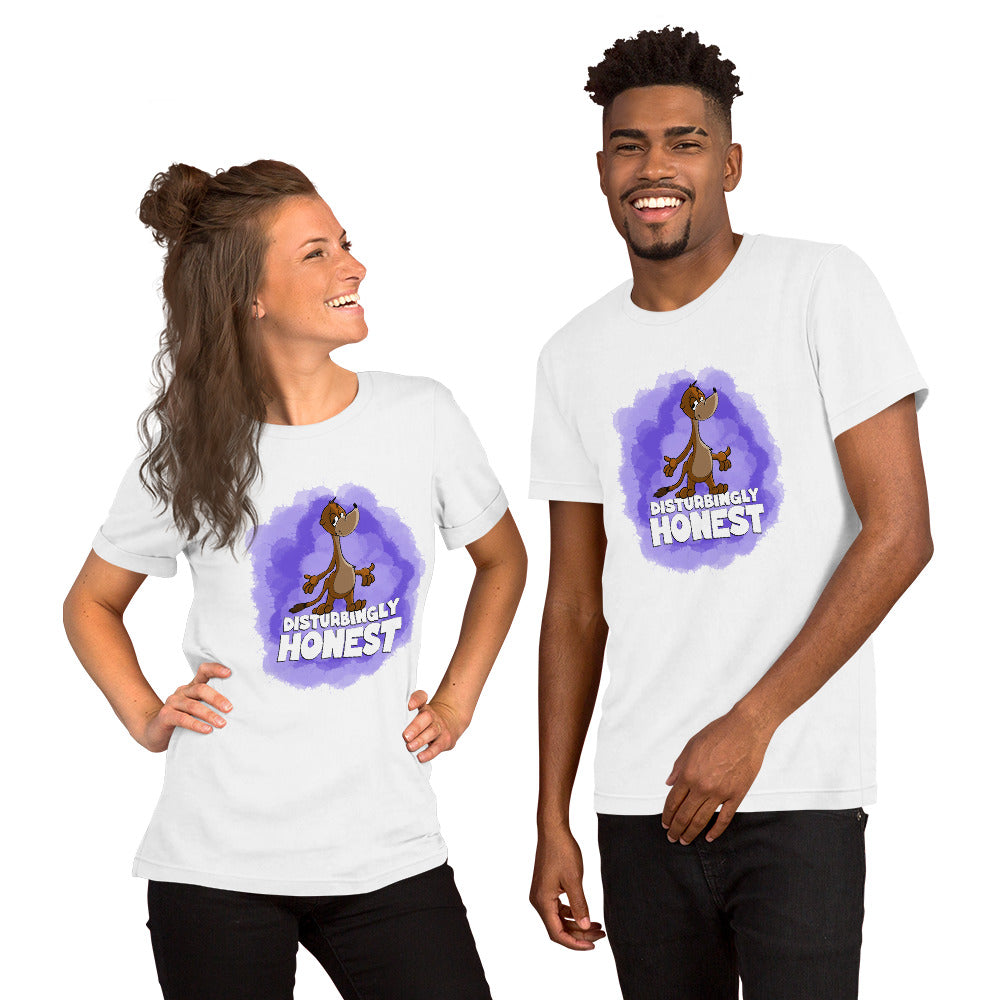Surprisingly Forthcoming Weasel Short-Sleeve Unisex T-Shirt Danger Bear Industries White XS