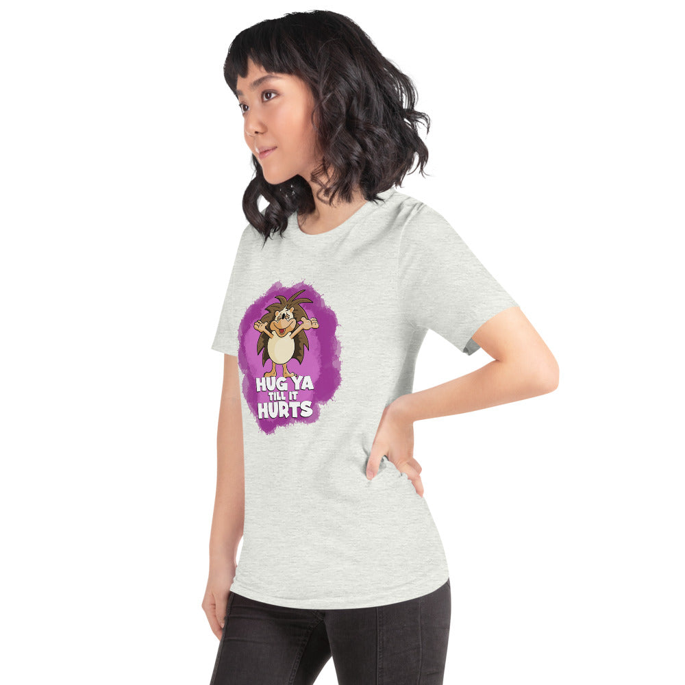 Touchy-Feely Hedgehog Short-Sleeve Unisex T-Shirt Danger Bear Industries