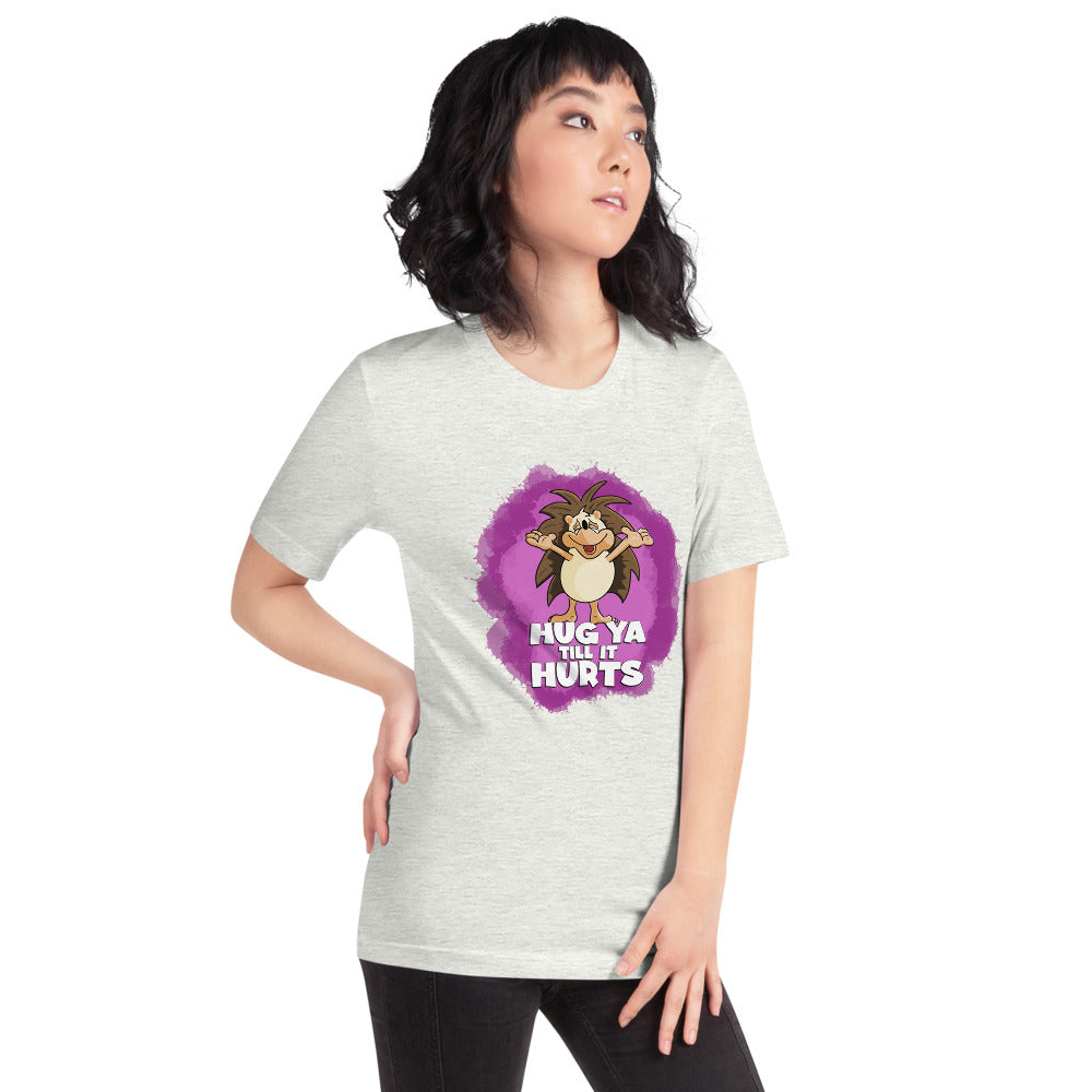 Touchy-Feely Hedgehog Short-Sleeve Unisex T-Shirt Danger Bear Industries