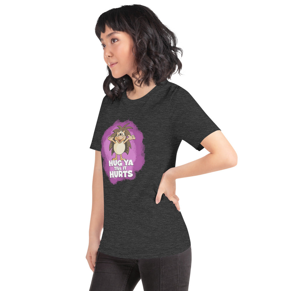 Touchy-Feely Hedgehog Short-Sleeve Unisex T-Shirt Danger Bear Industries