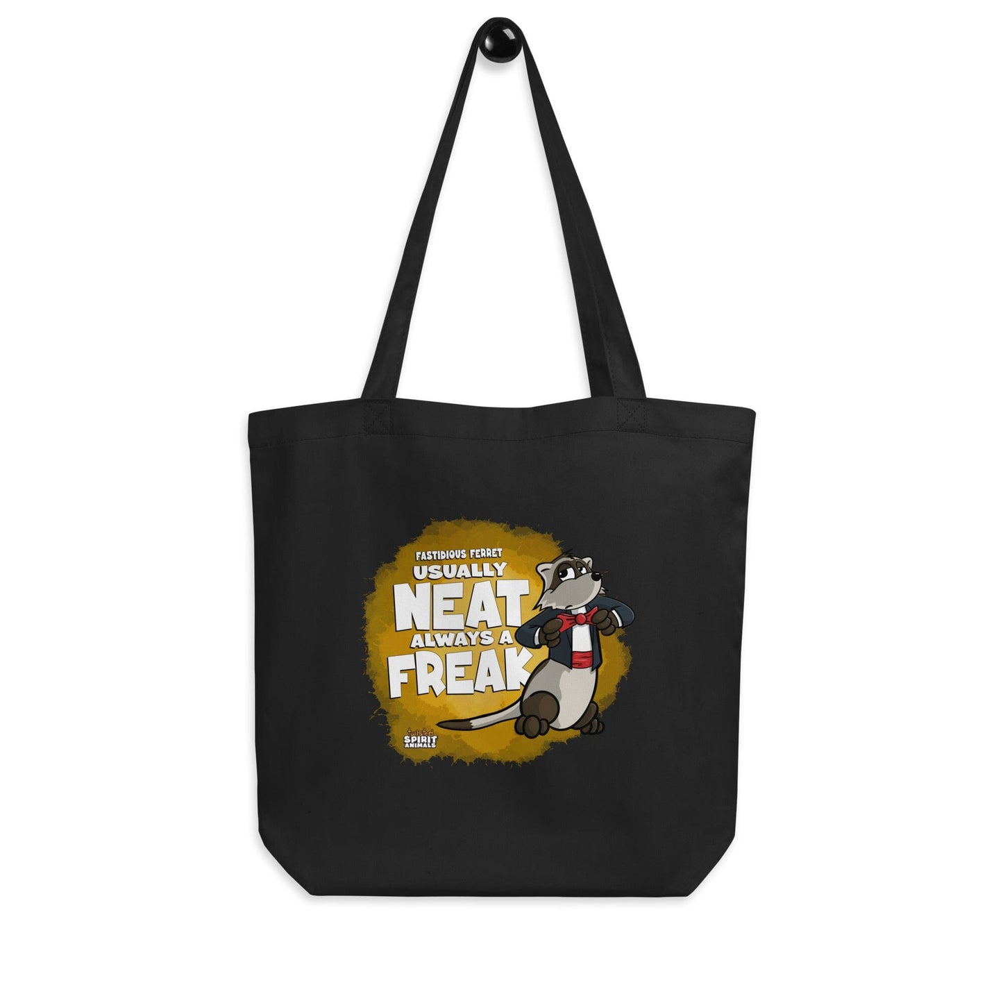 A Fastidious Ferret Tote Bag tote bag Danger Bear Industries 