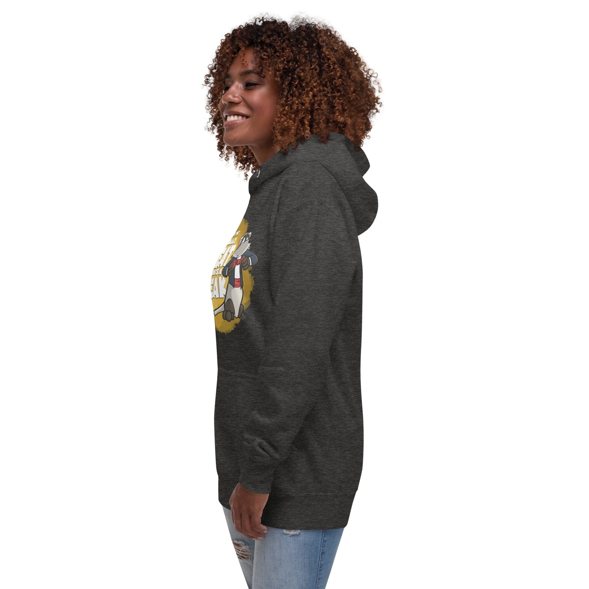 A Fastidious Ferret Unisex Hoodie hoodie Danger Bear Industries 