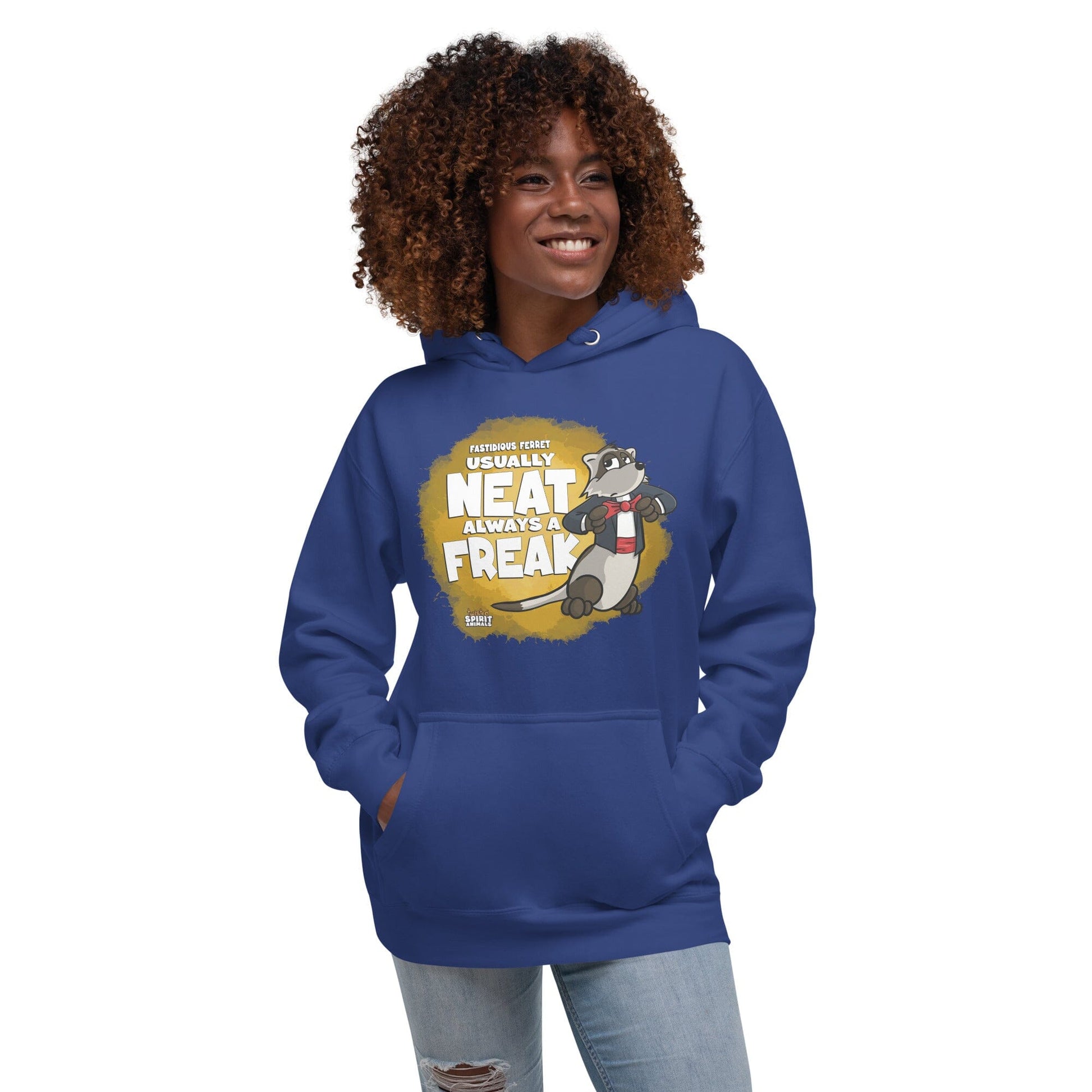 A Fastidious Ferret Unisex Hoodie hoodie Danger Bear Industries Team Royal S 