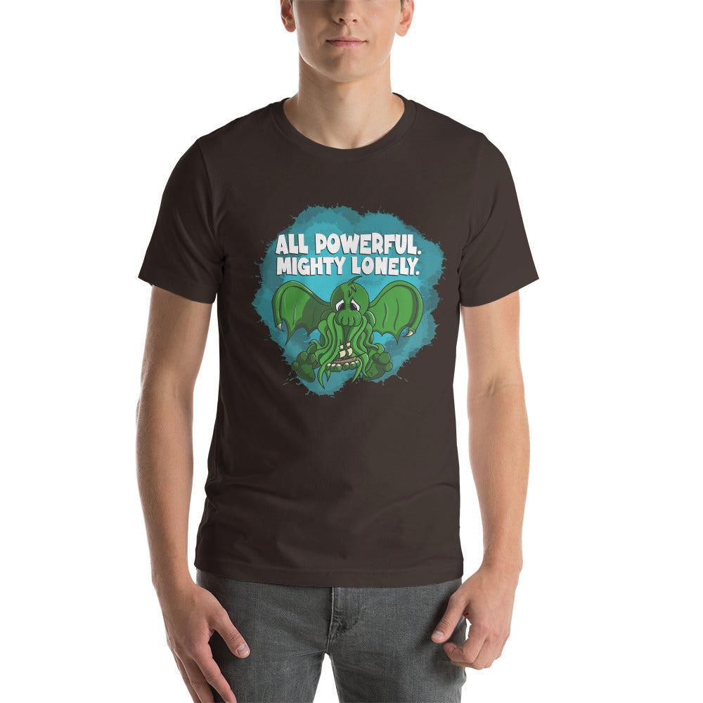 Elder God that Ate Its Last Follower Unisex t-shirt Danger Bear Industries Brown S 