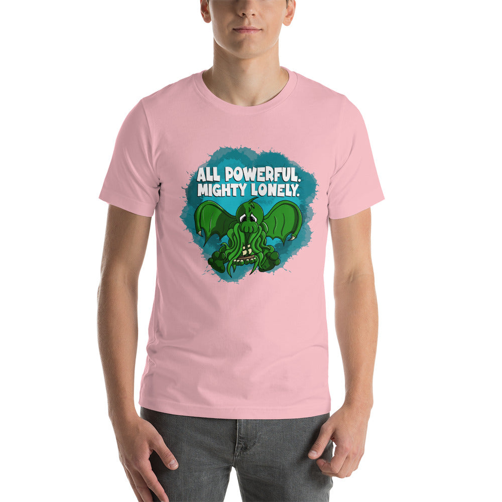 Elder God that Ate Its Last Follower Unisex t-shirt Danger Bear Industries Pink S 