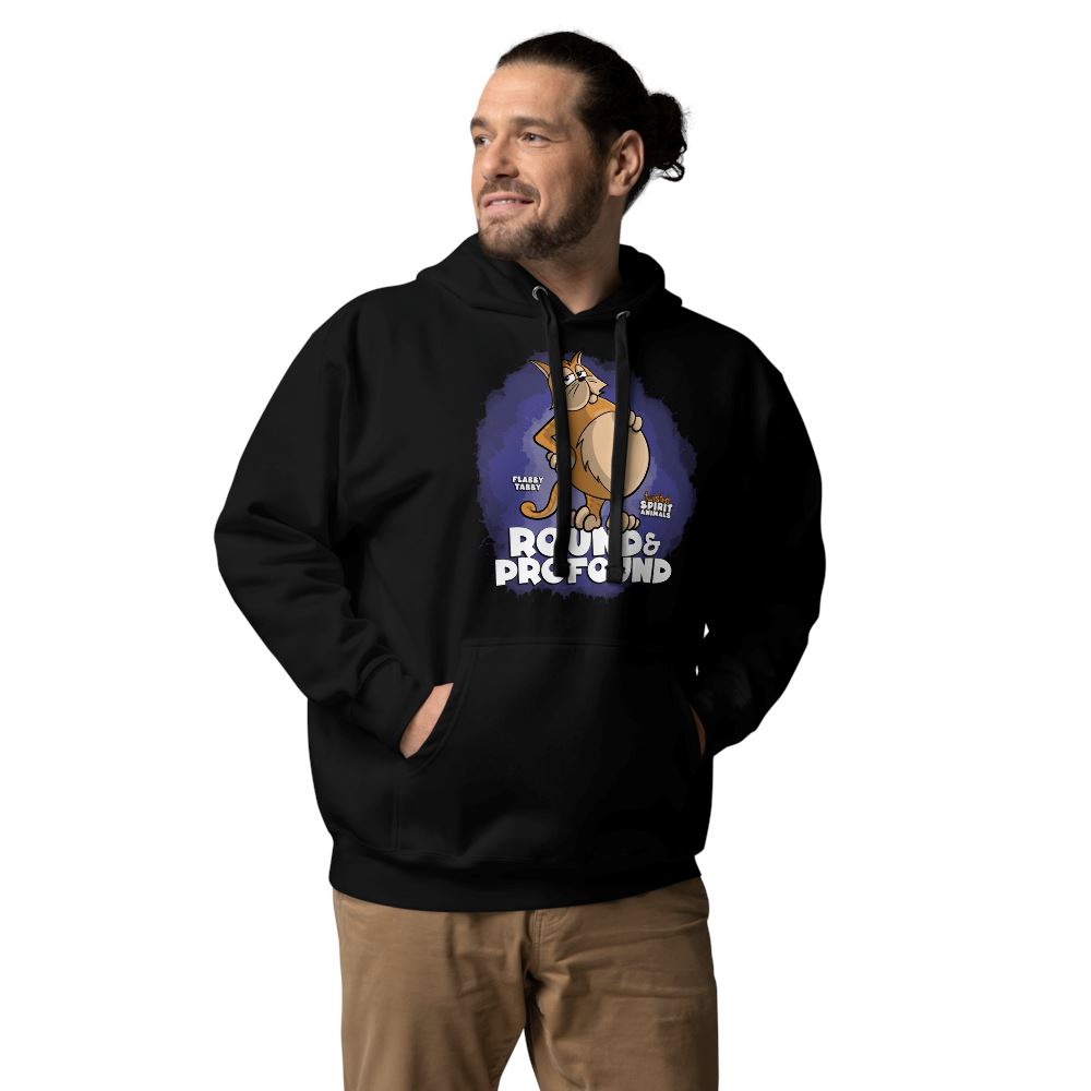 Flabby Tabby Unisex Hoodie hoodie Danger Bear Industries 