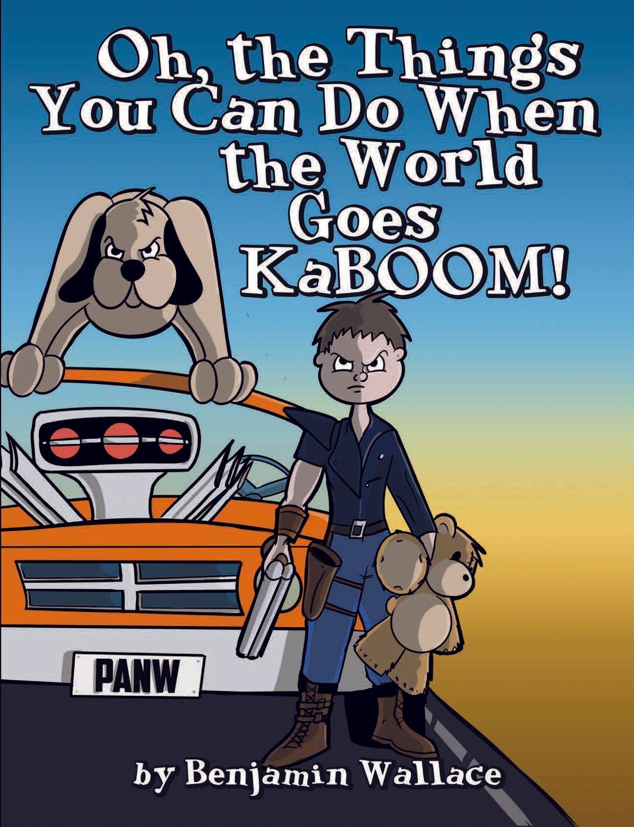 Oh, the Things You Can Do When the World Goes KaBOOM!: A Post-Apocalyptic Coloring Book Danger Bear Industries 