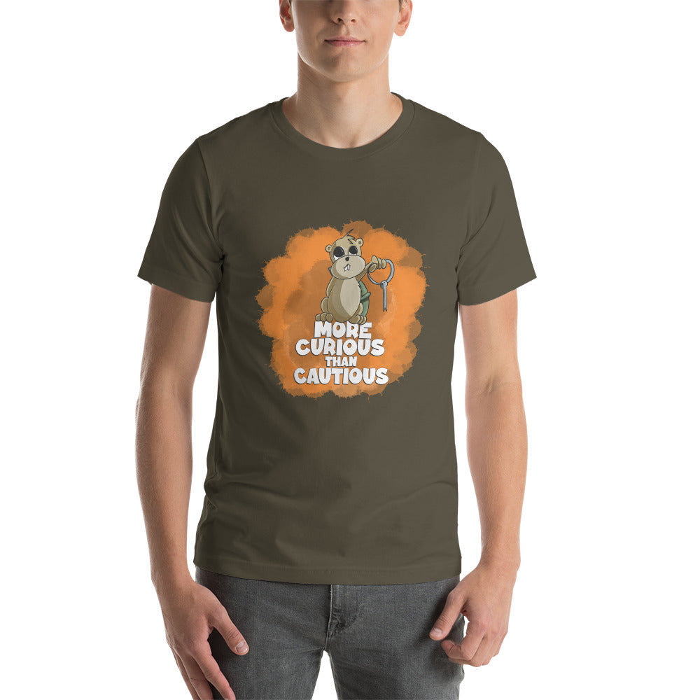 Prairie with a Hand Grenade Short-Sleeve Unisex T-Shirt Danger Bear Industries Army S 