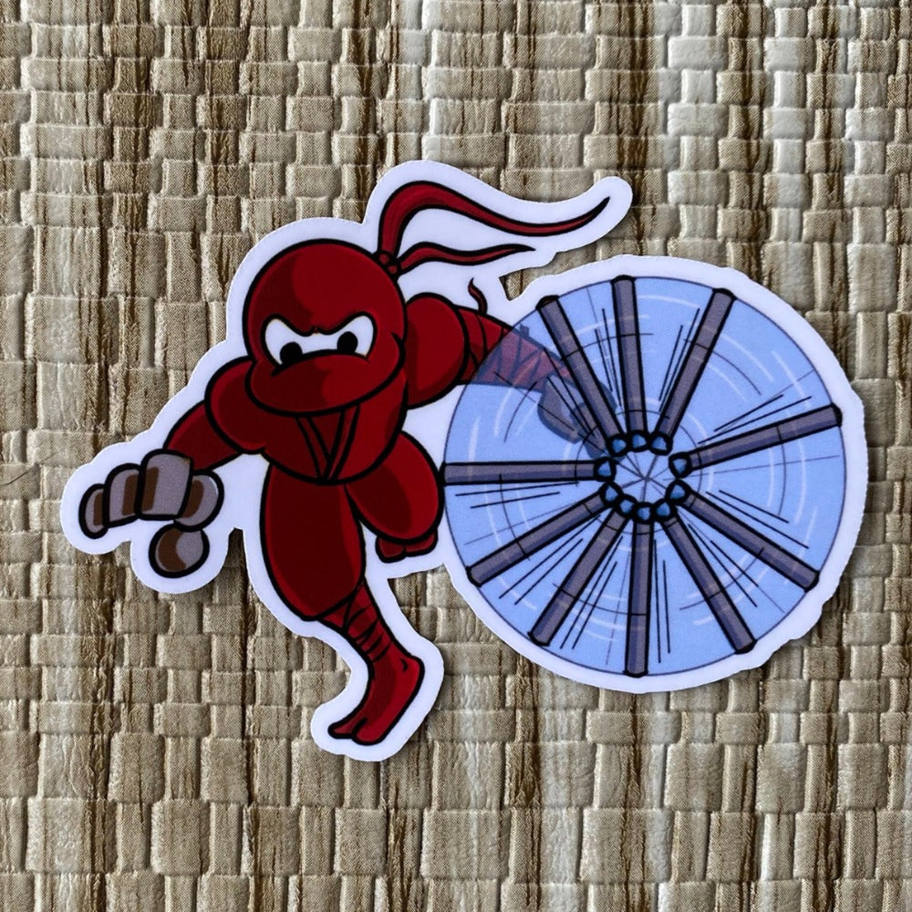 Save the Ninja Sticker pack DangerBearIndustries 