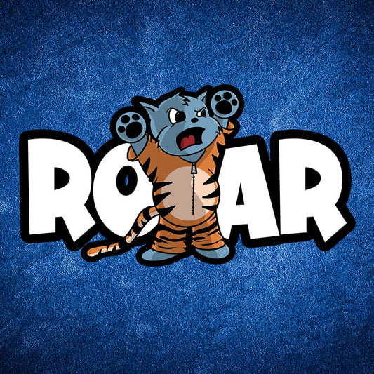 Tiger's Roar sticker sticker DangerBearIndustries 