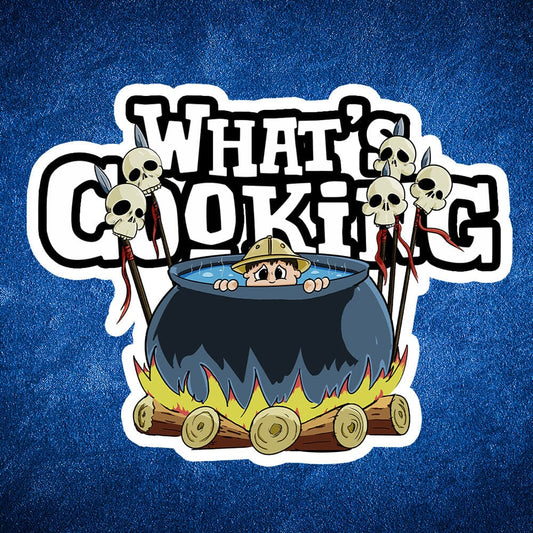 What's Cooking sticker sticker DangerBearIndustries 